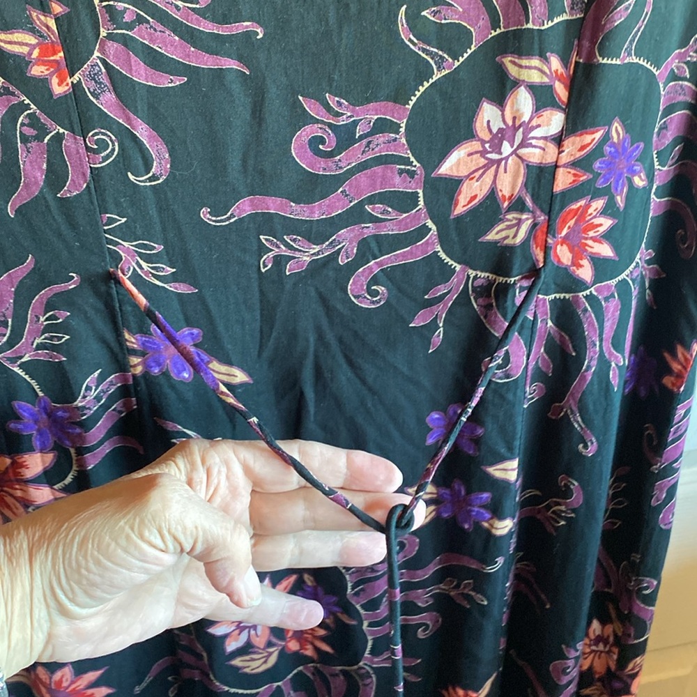 Free People Rosemary NWT Lined Button Down Floral Print Maxi Dress Size Large - Picture 11 of 15